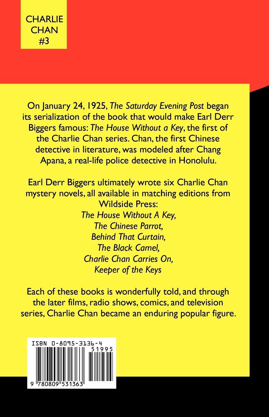 Rückseitencover Charlie Chan in Behind That Curtain