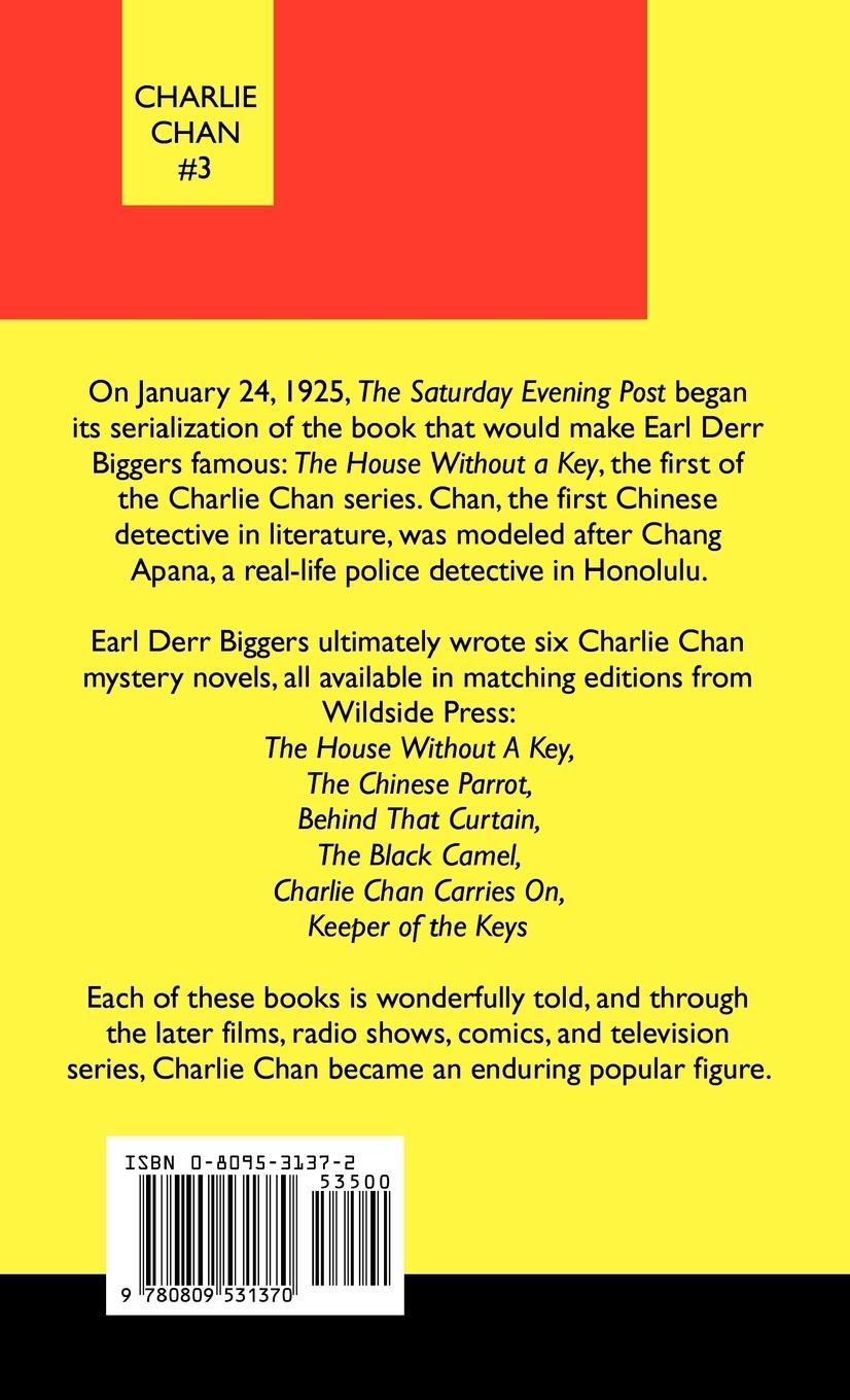 Rückseitencover Charlie Chan in Behind That Curtain