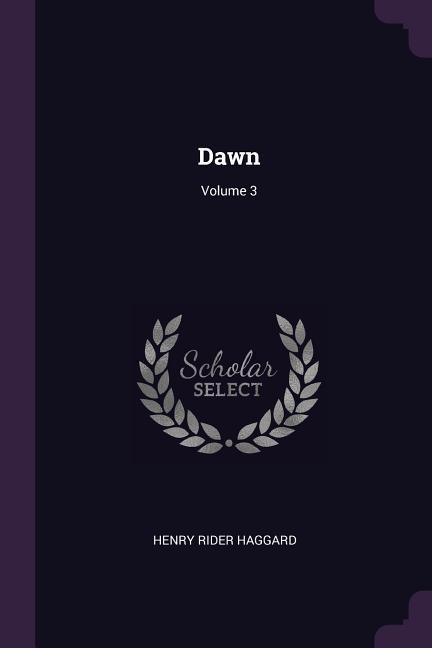 Vorderes Coverbild Dawn; Volume 3