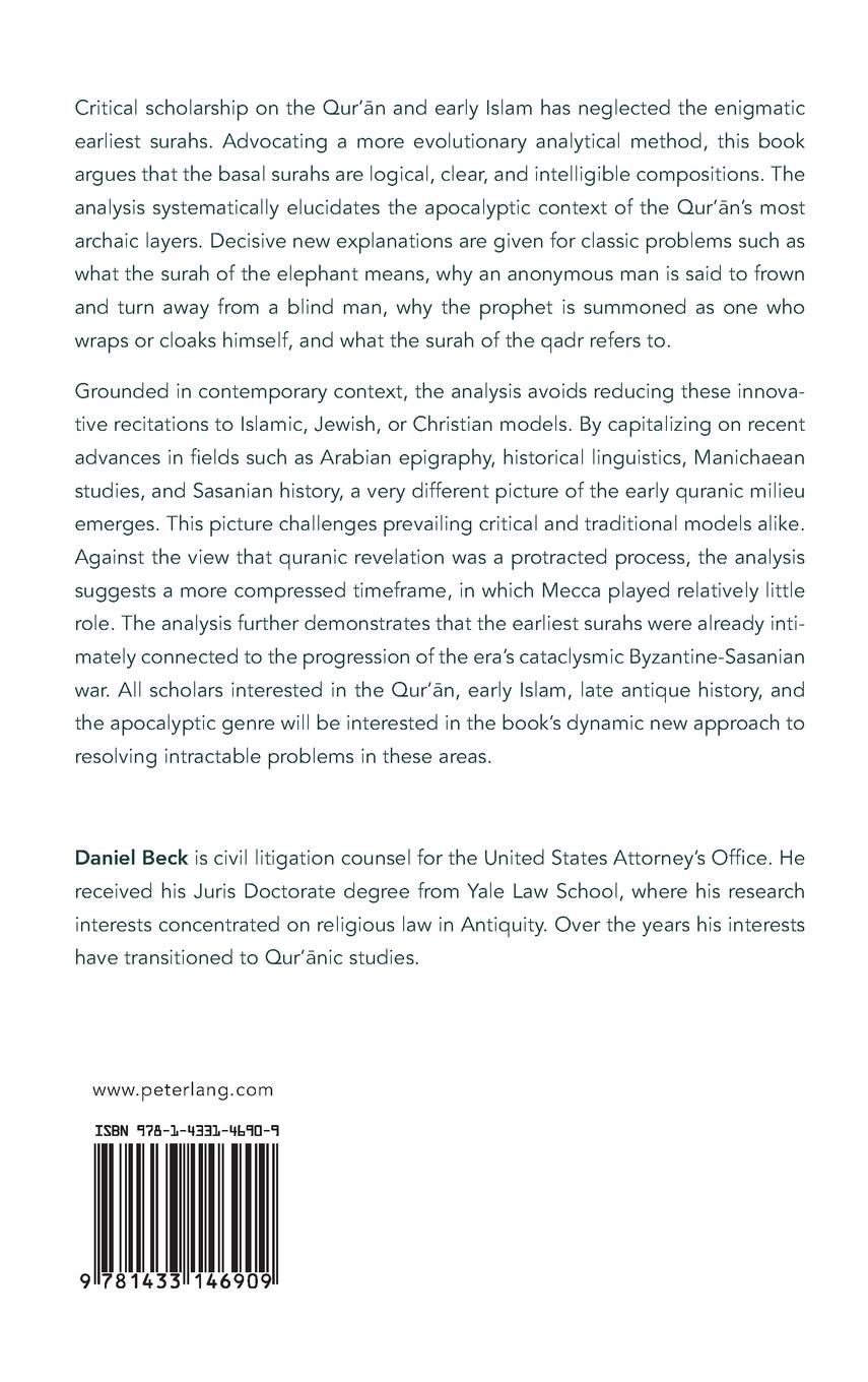 Rückseitencover Evolution of the Early Qur'¿n