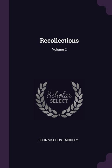 Vorderes Coverbild Recollections; Volume 2