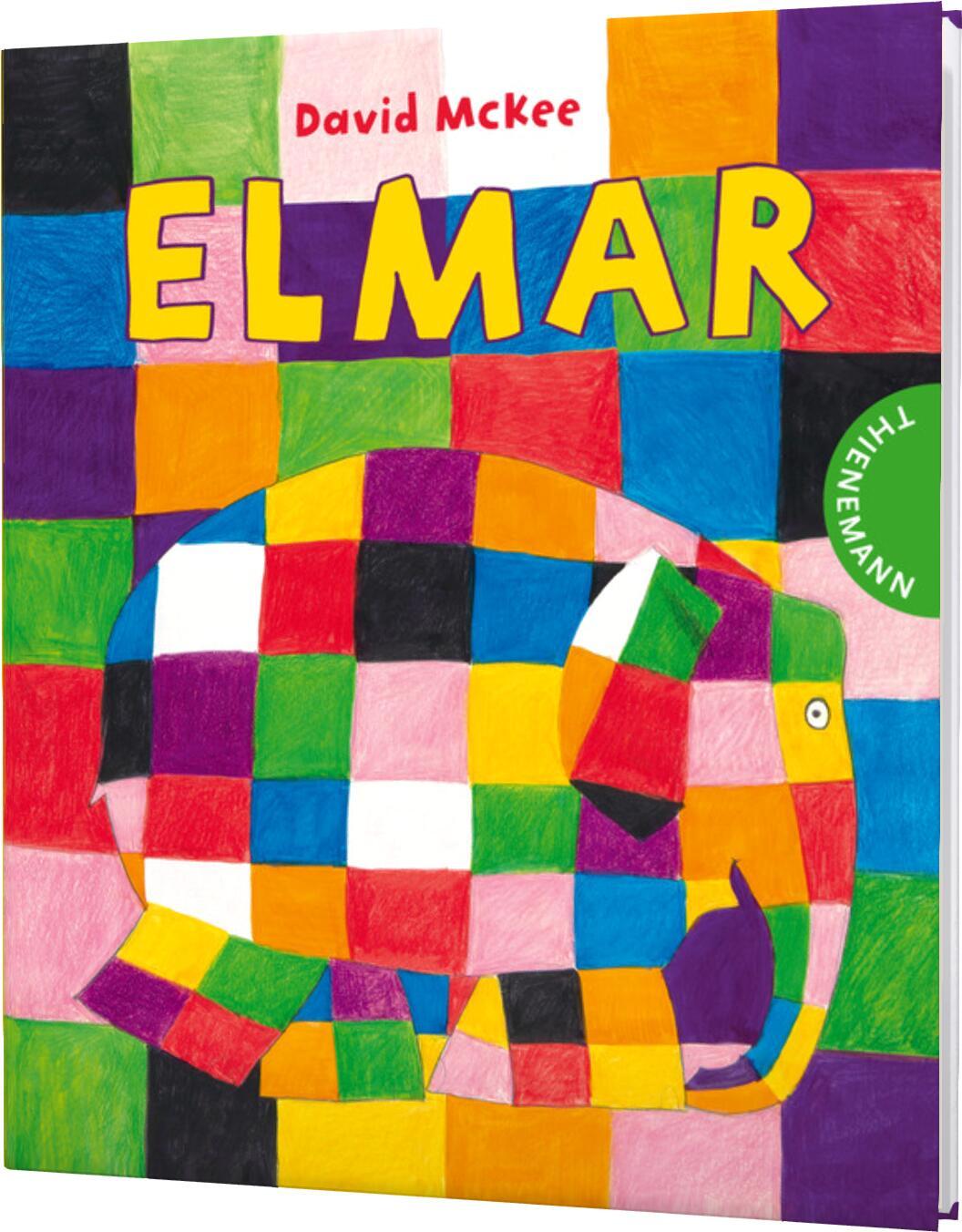 Vorderes Coverbild Elmar. Mini-Bilderbuch