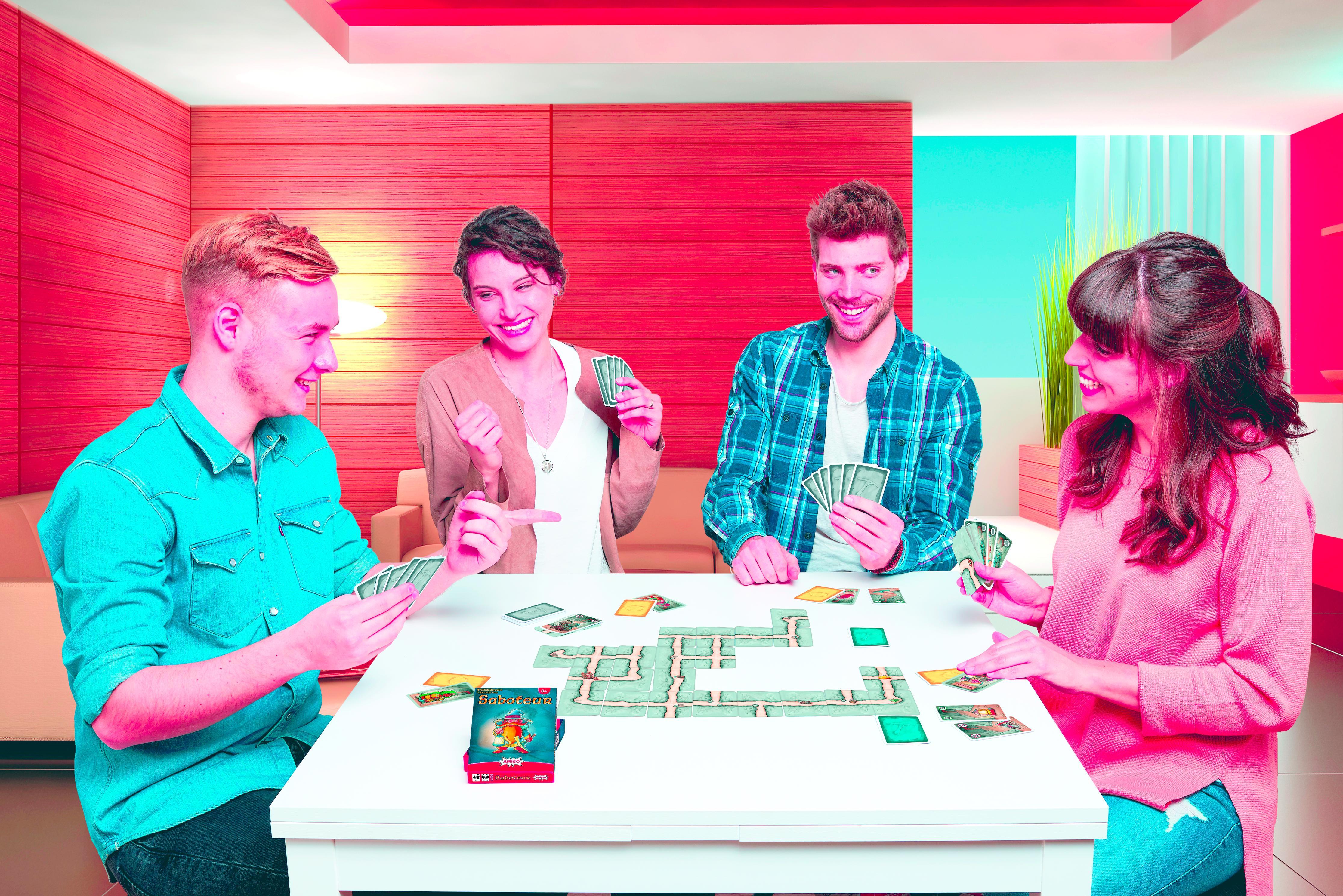 Beispielinhalt (Bild) Saboteur. Kartenspiel