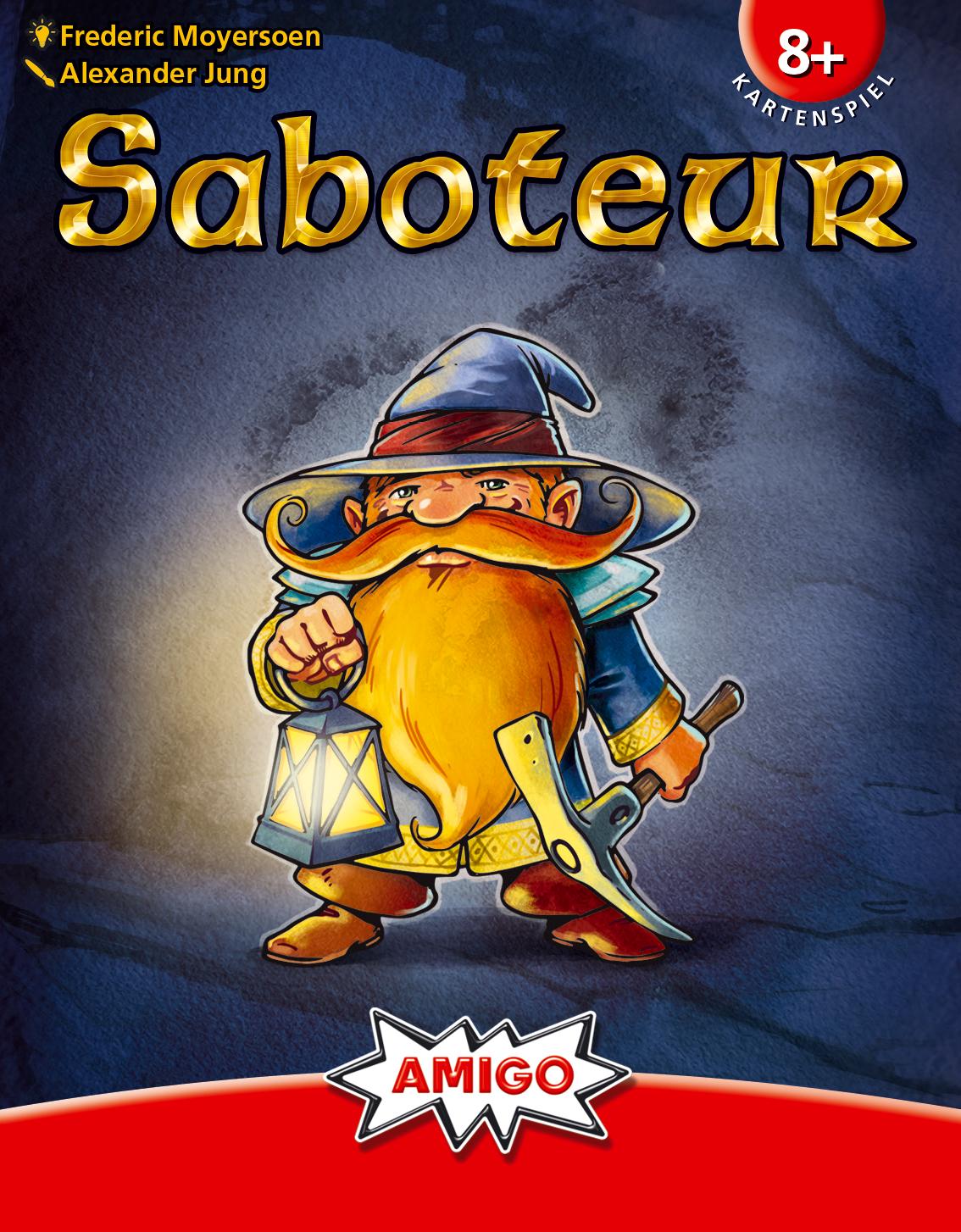 Vorderes Coverbild Saboteur. Kartenspiel