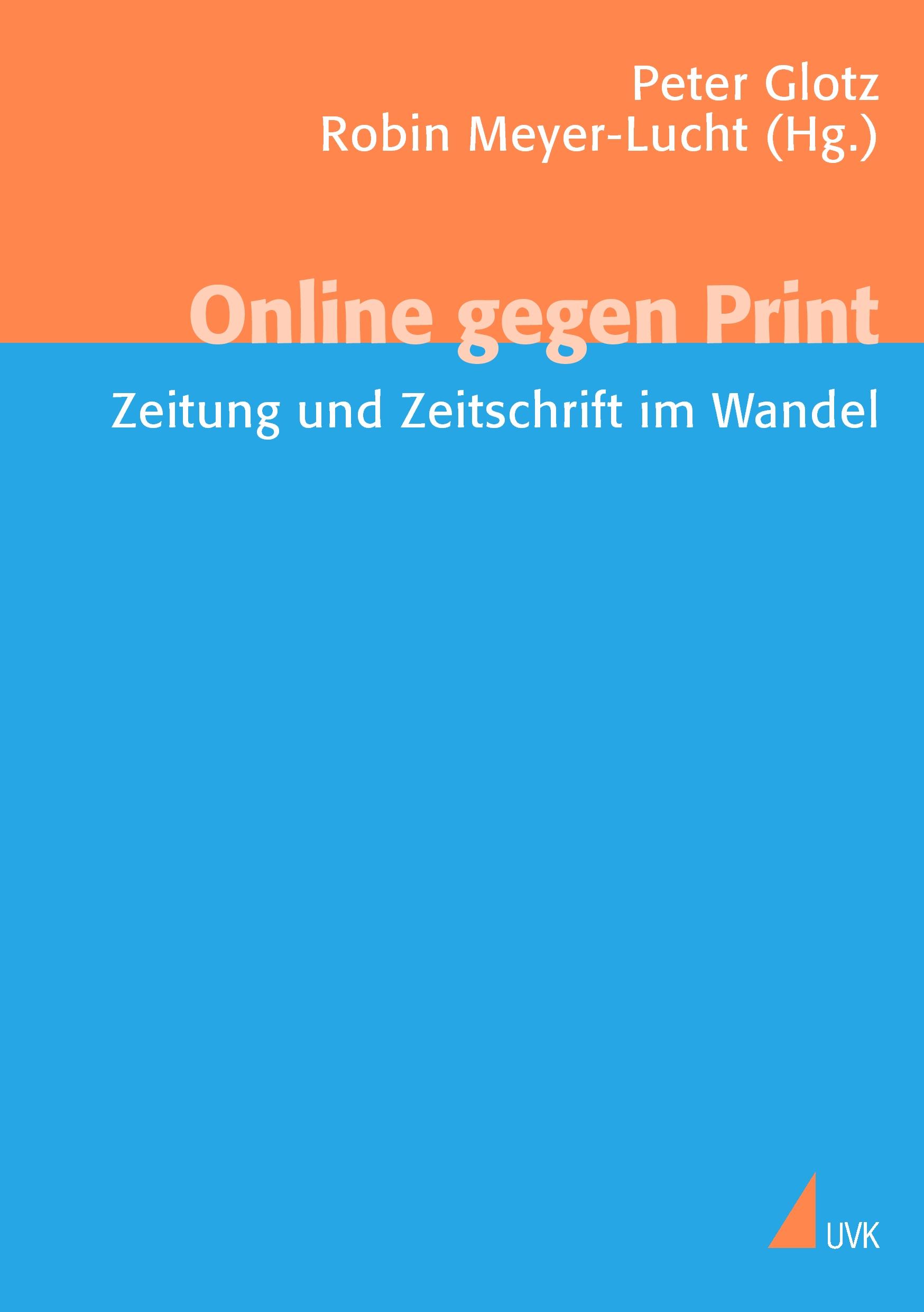 Vorderes Coverbild Online gegen Print
