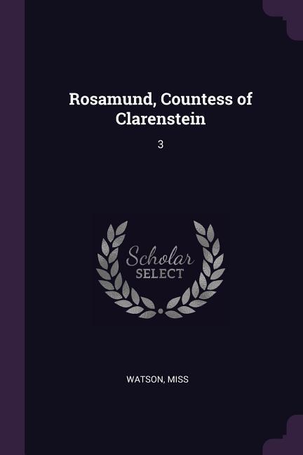 Vorderes Coverbild Rosamund, Countess of Clarenstein