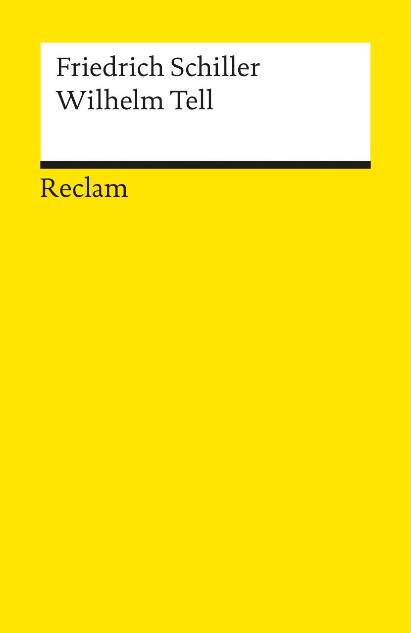 Vorderes Coverbild Wilhelm Tell