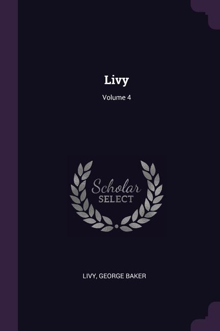 Vorderes Coverbild Livy; Volume 4