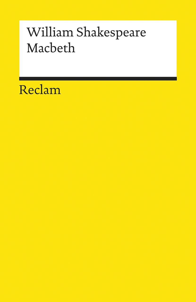 Vorderes Coverbild Macbeth