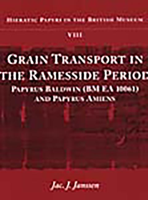 Vorderes Coverbild Grain Transport in the Ramesside Period