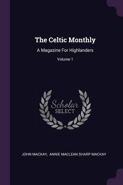 Vorderes Coverbild The Celtic Monthly