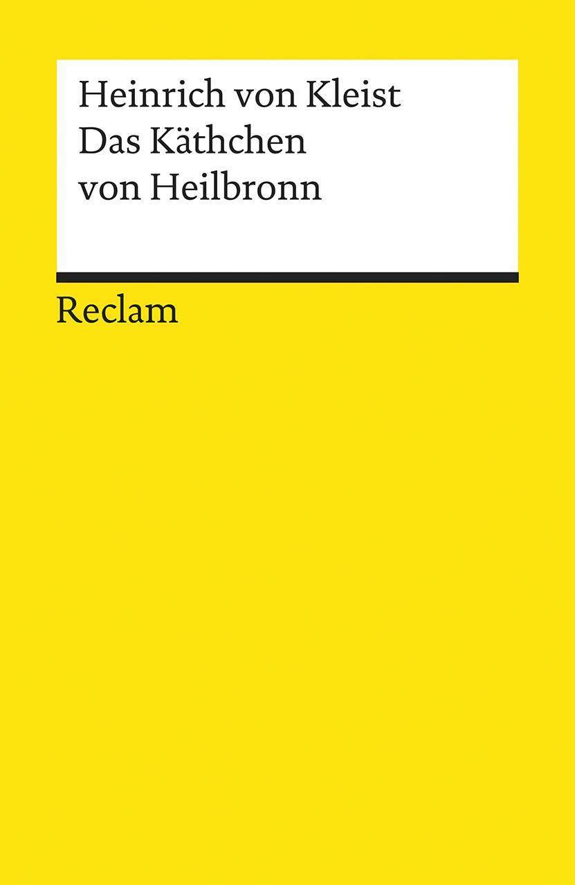 Vorderes Coverbild Das Käthchen von Heilbronn