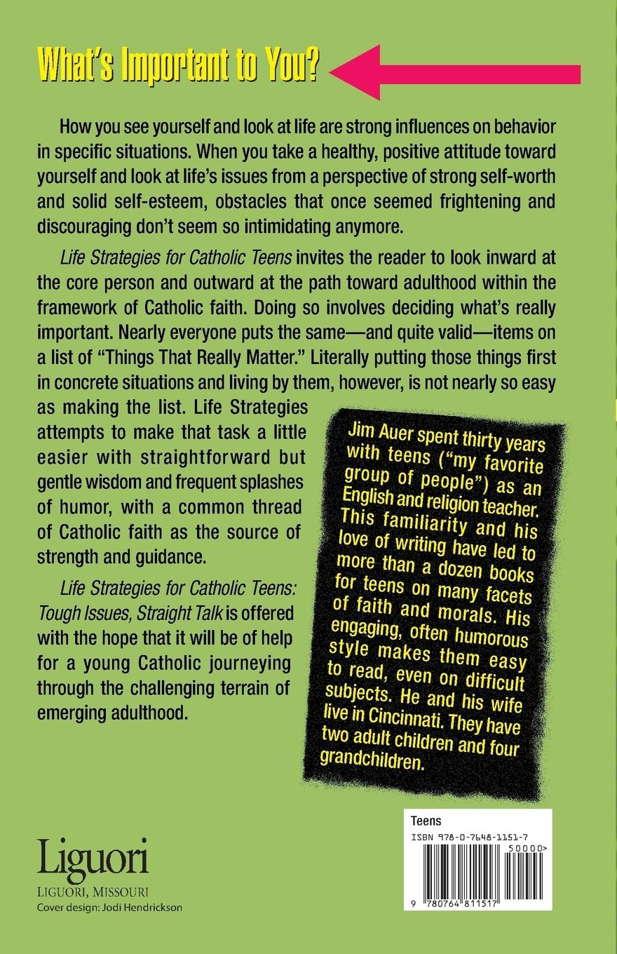 Rückseitencover Life Strategies for Catholic Teens
