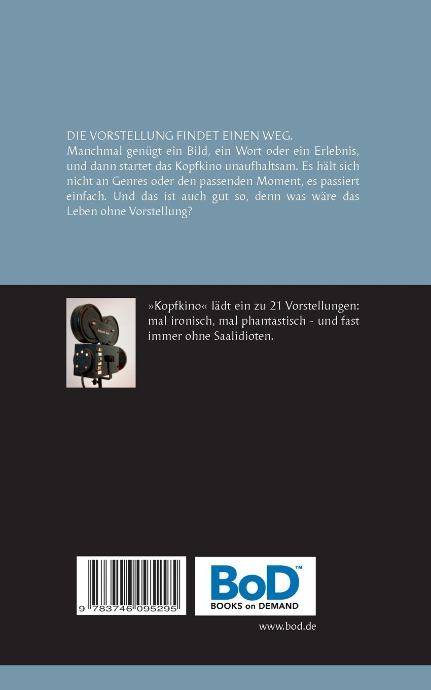 Rückseitencover Kopfkino