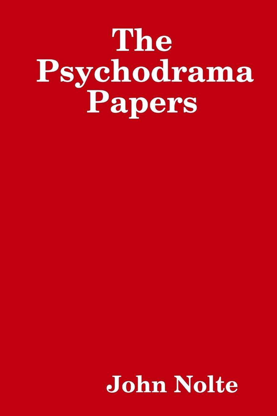 Vorderes Coverbild The Psychodrama Papers