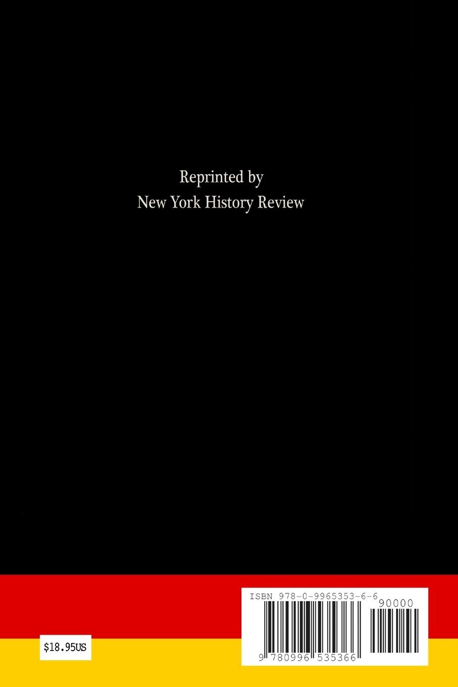 Rückseitencover German Cookery for the American Home