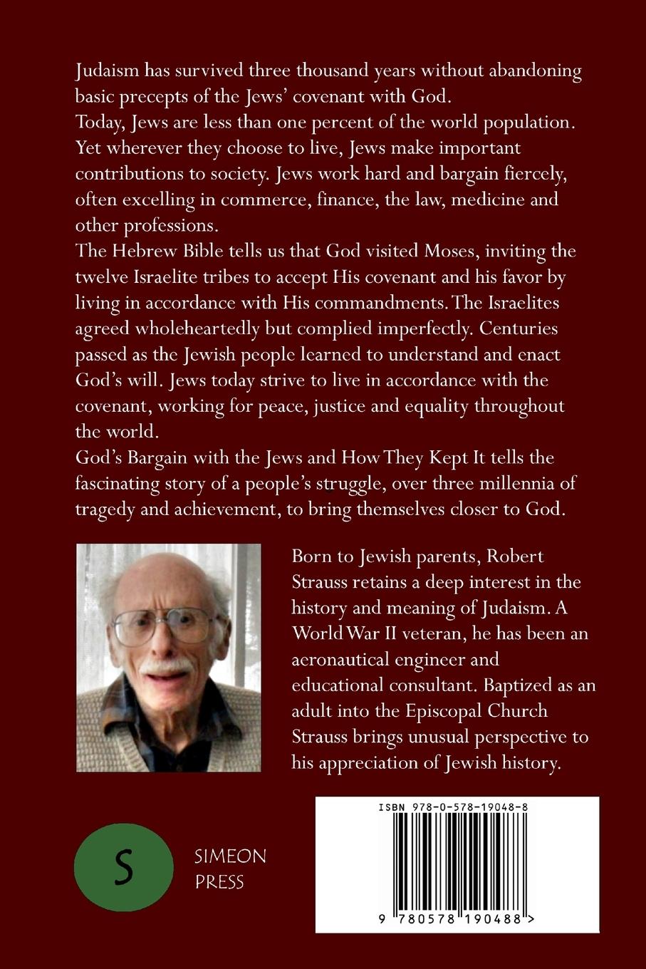 Rückseitencover God's Bargain With The Jews