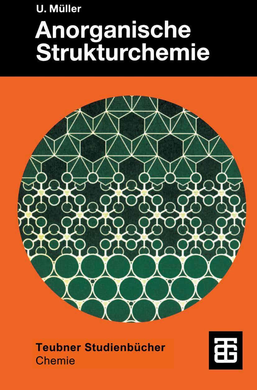 Vorderes Coverbild Anorganische Strukturchemie