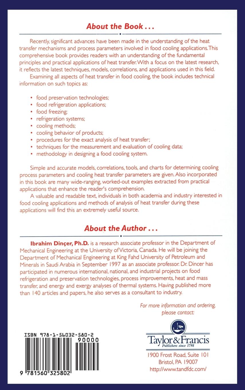 Rückseitencover Heat Transfer In Food Cooling Applications