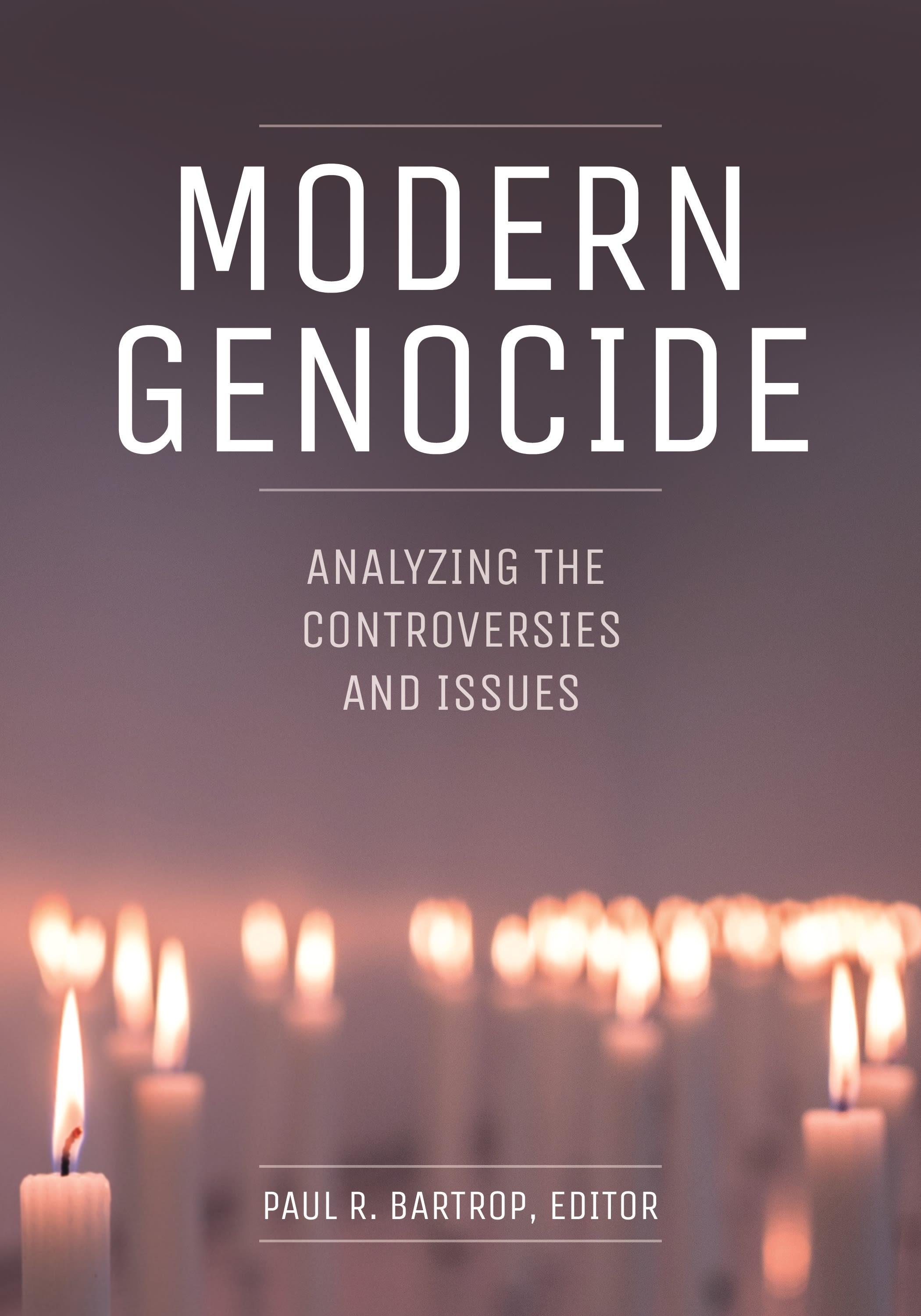 Vorderes Coverbild Modern Genocide