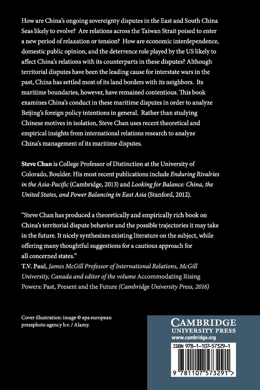 Rückseitencover China's Troubled Waters