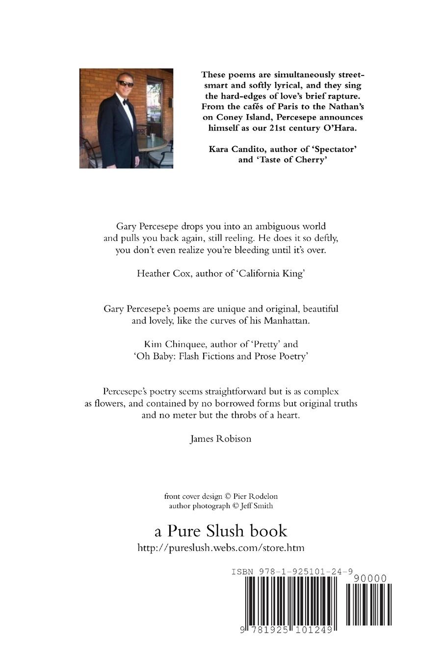 Rückseitencover falling and other poems