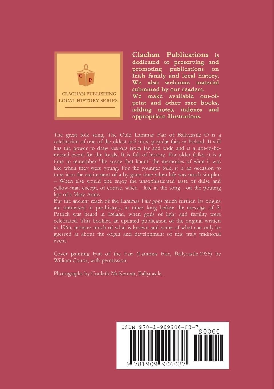 Rückseitencover The Ould Lammas Fair