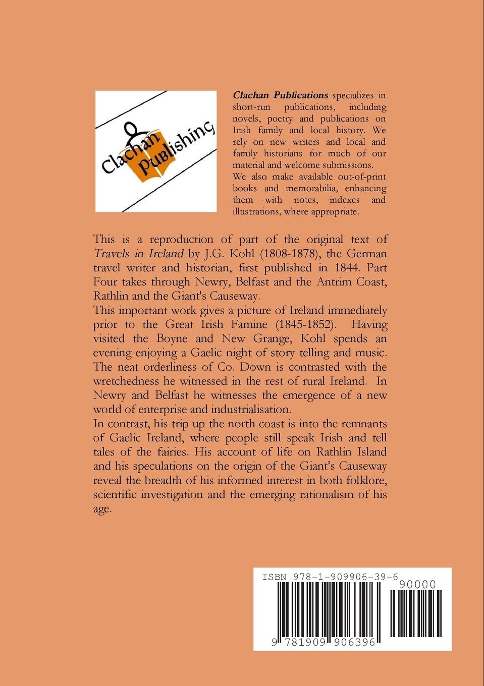 Rückseitencover Travels in Ireland, Part 4