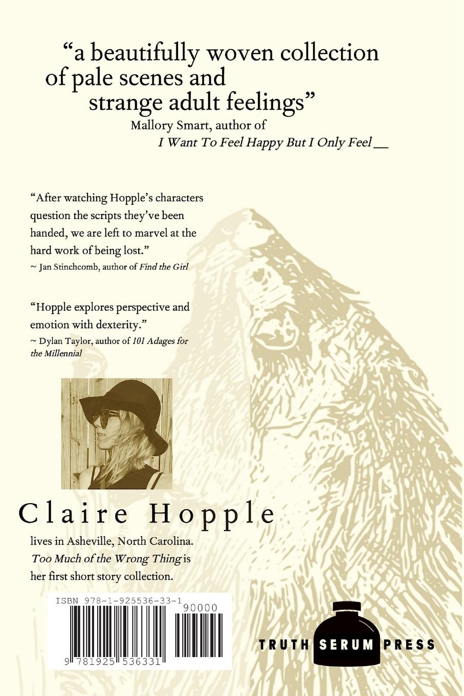 Rückseitencover Too Much of the Wrong Thing