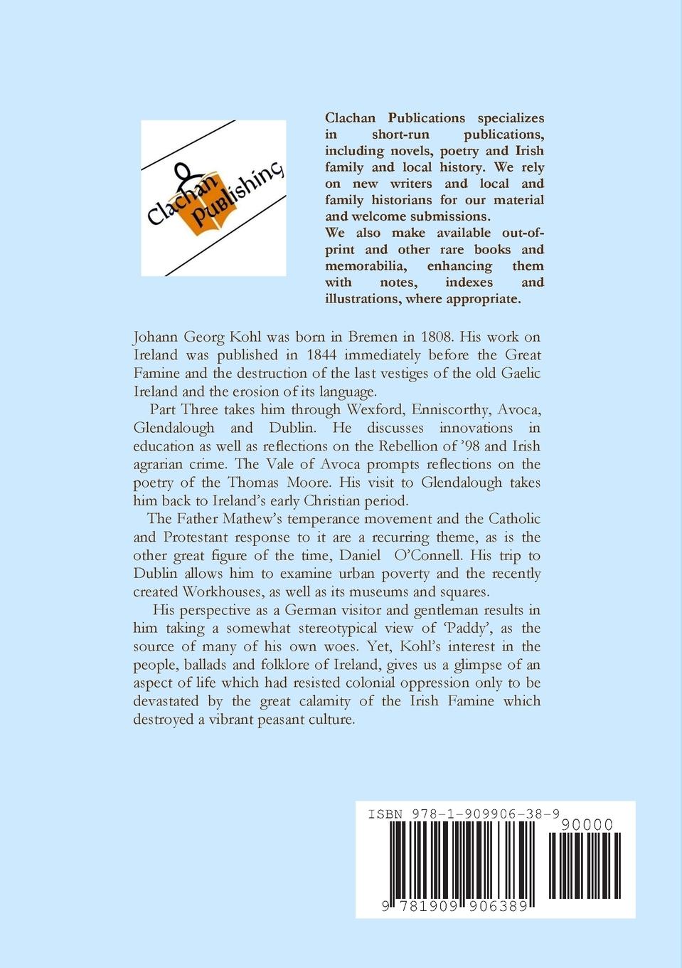 Rückseitencover Travels in Ireland - Part 3