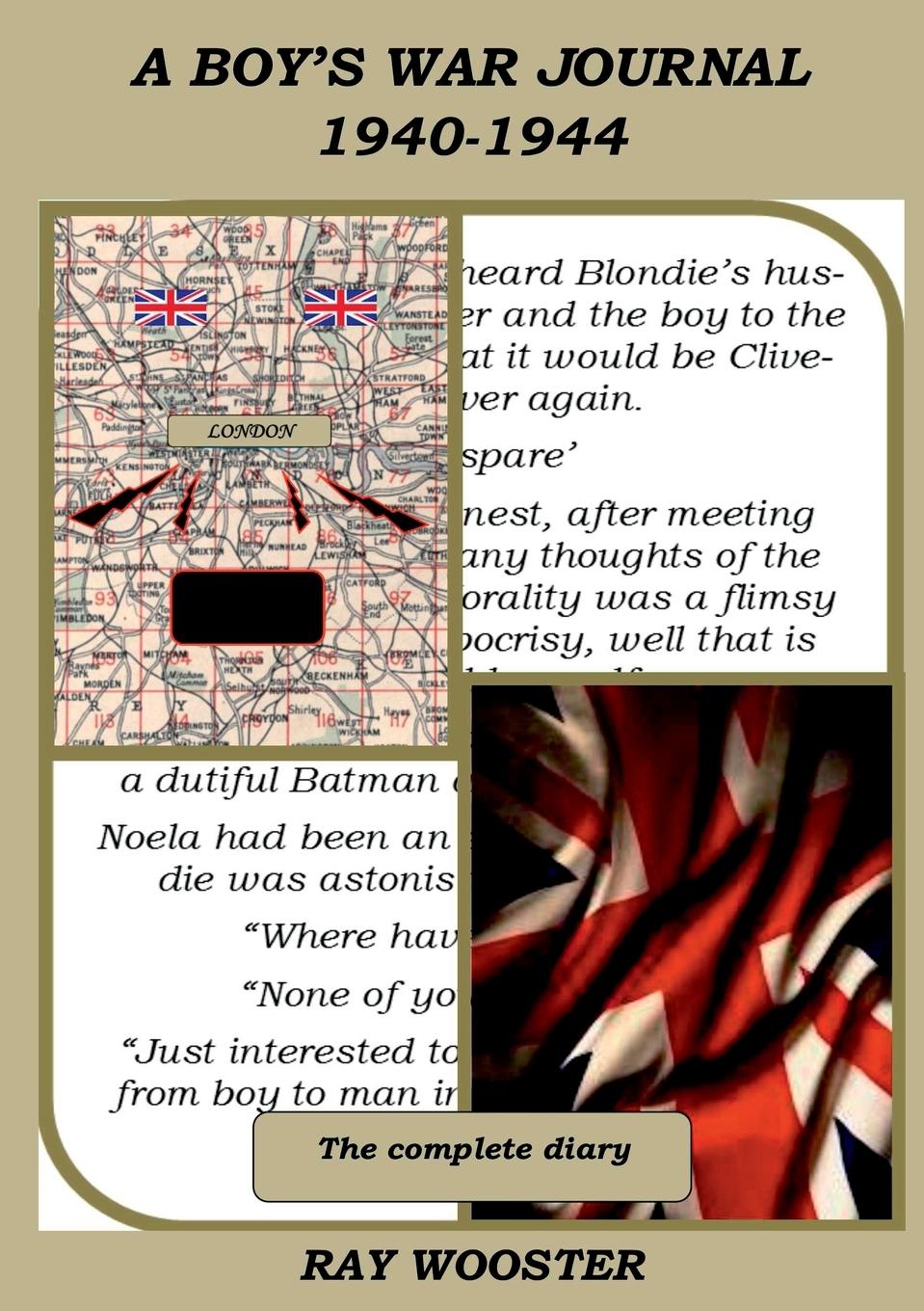 Vorderes Coverbild A Boy's War Journal 1940-1944