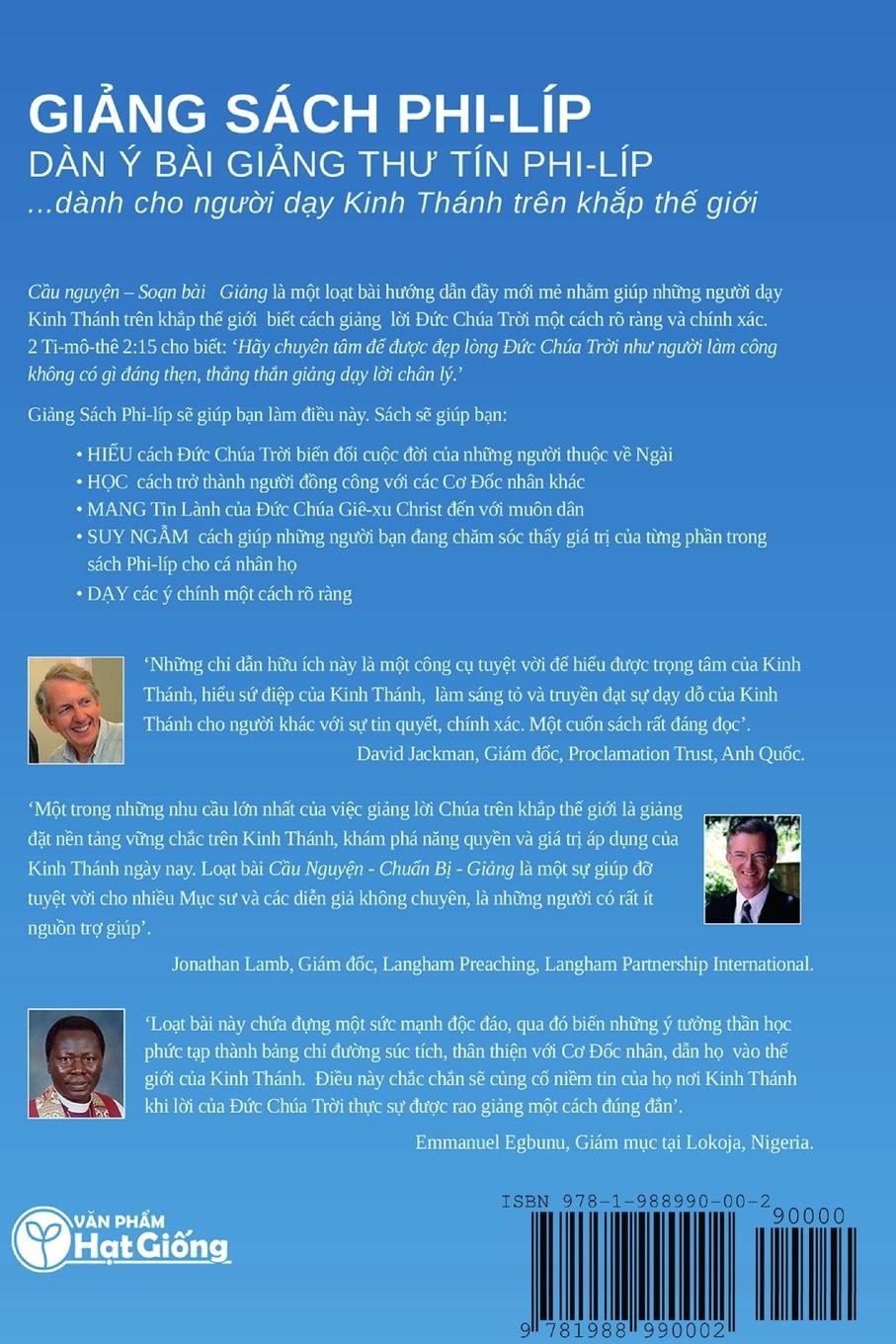 Rückseitencover Gi¿ng Sách Phi-líp