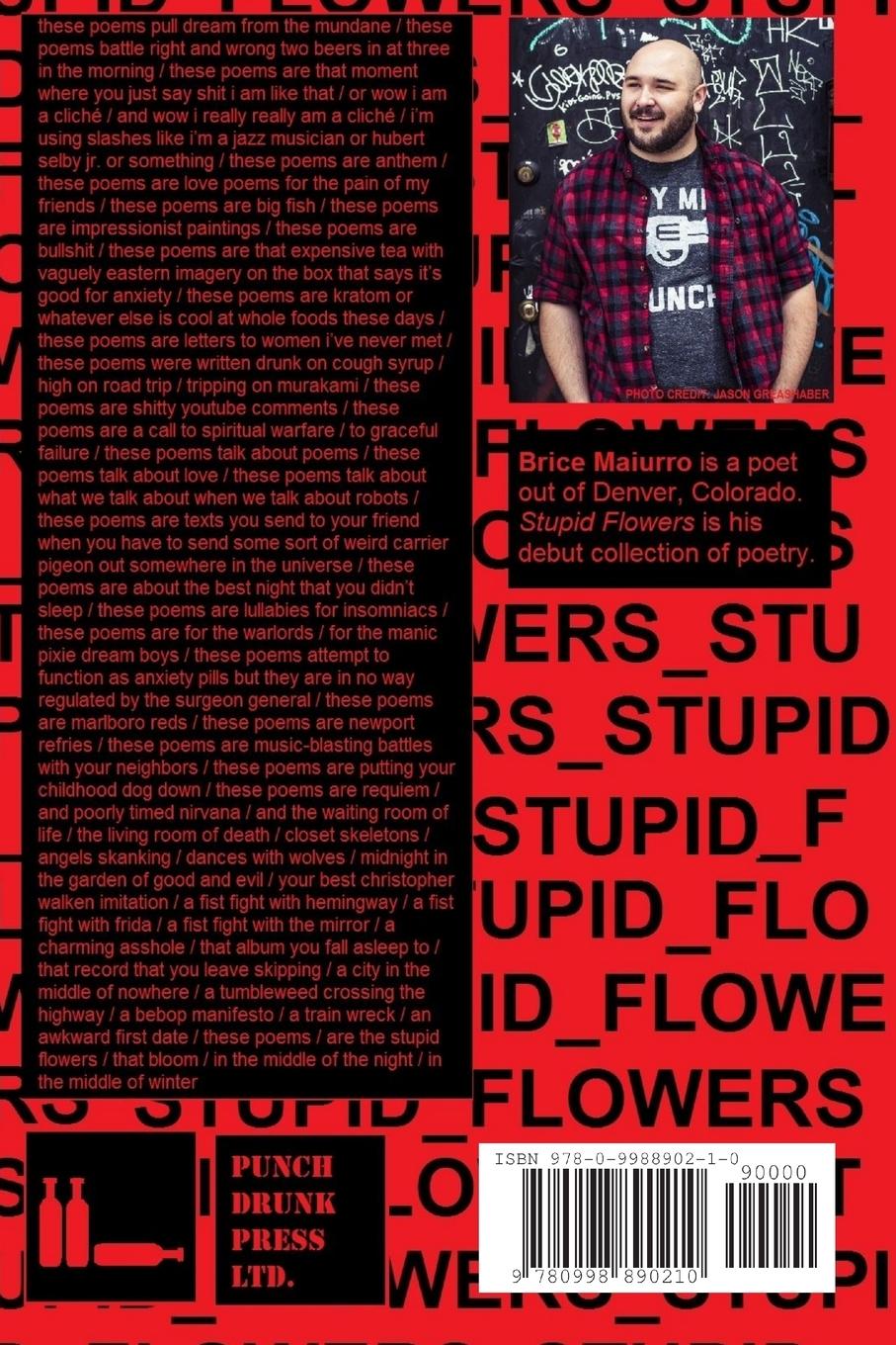 Rückseitencover Stupid Flowers