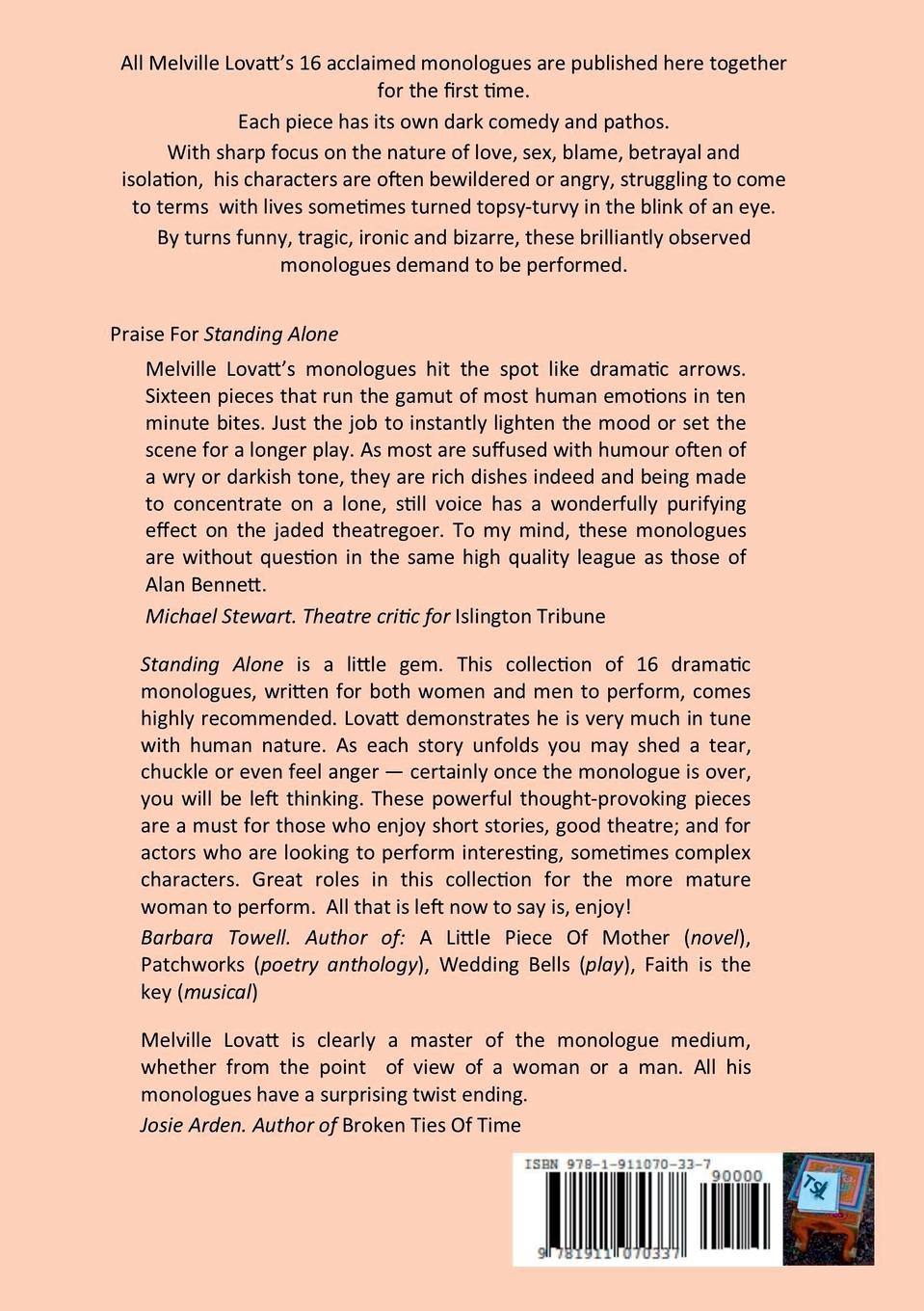 Rückseitencover Standing Alone