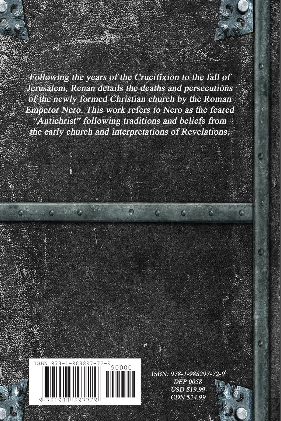 Rückseitencover The History of the Origins of Christianity Book IV - The Antichrist
