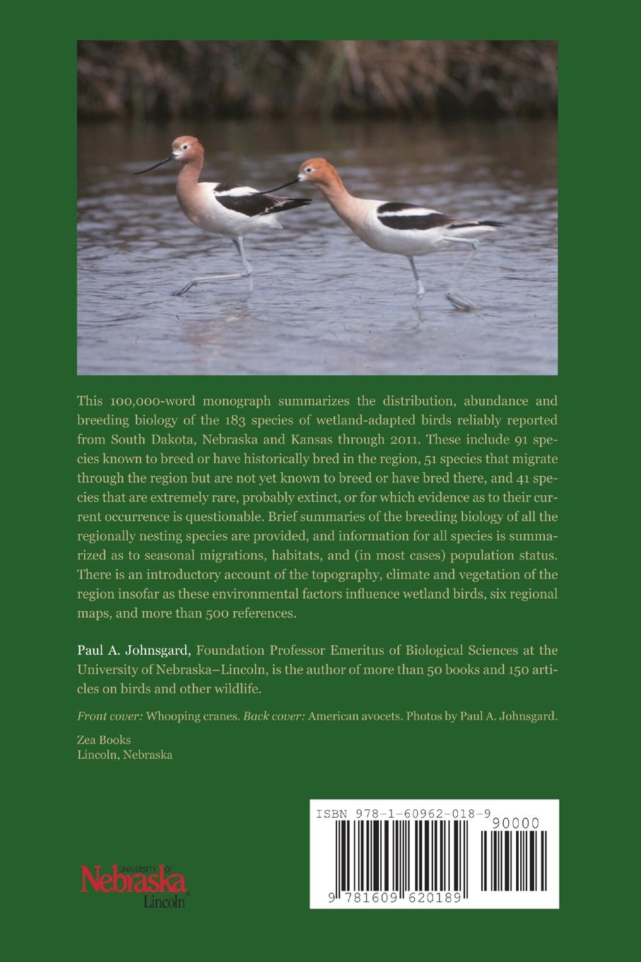 Rückseitencover Wetland Birds of the Central Plains