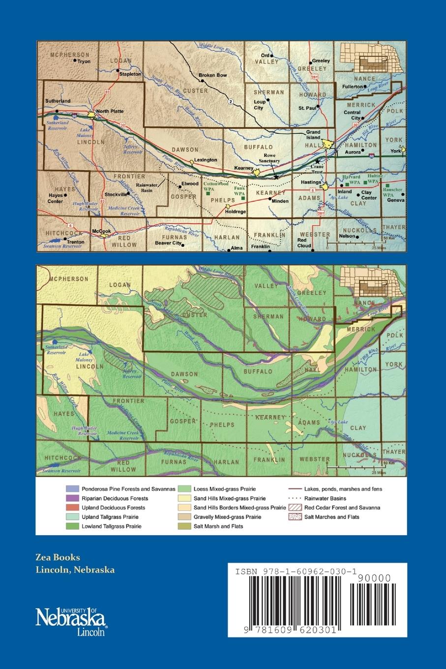 Rückseitencover Birds of the  Central Platte River Valley  and Adjacent Counties