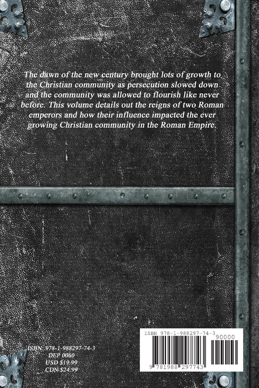 Rückseitencover The History of the Origins of Christianity Book VI - Comprising  the Reigns of Hadrian and Antonius Pius (A.D. 117-161)