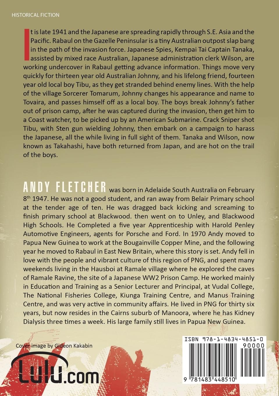 Rückseitencover Tibu and Tovaira Defy The Rising Sun