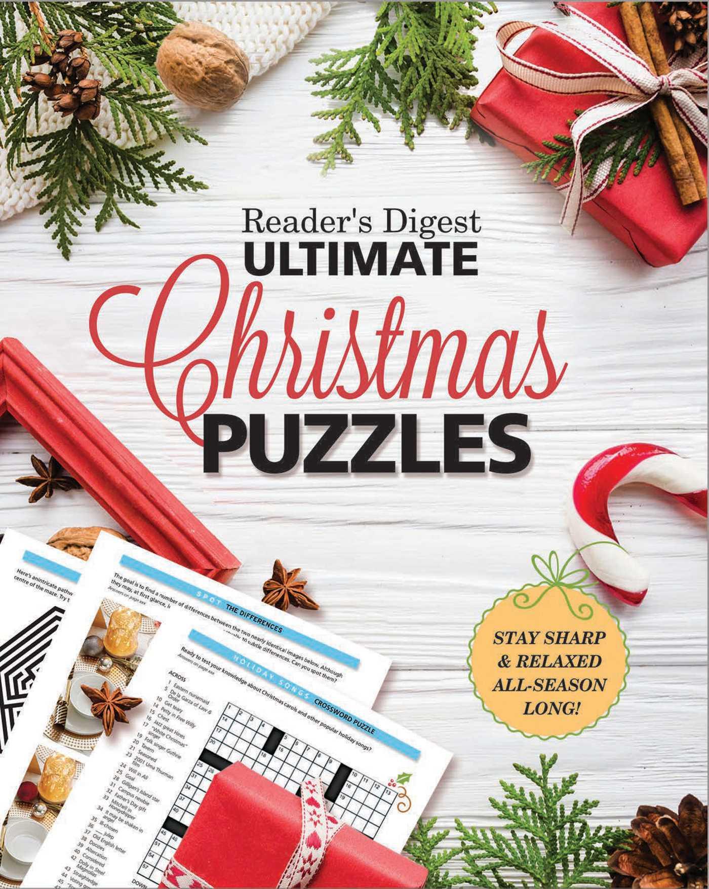 Vorderes Coverbild Reader's Digest Ultimate Christmas Puzzles
