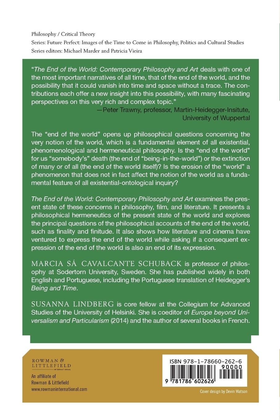 Rückseitencover End of the World