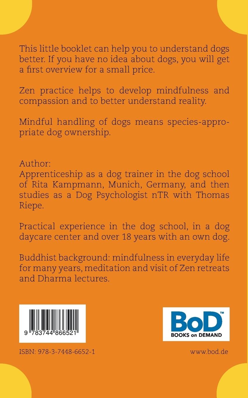 Rückseitencover Zen And Mindfulness With Dogs
