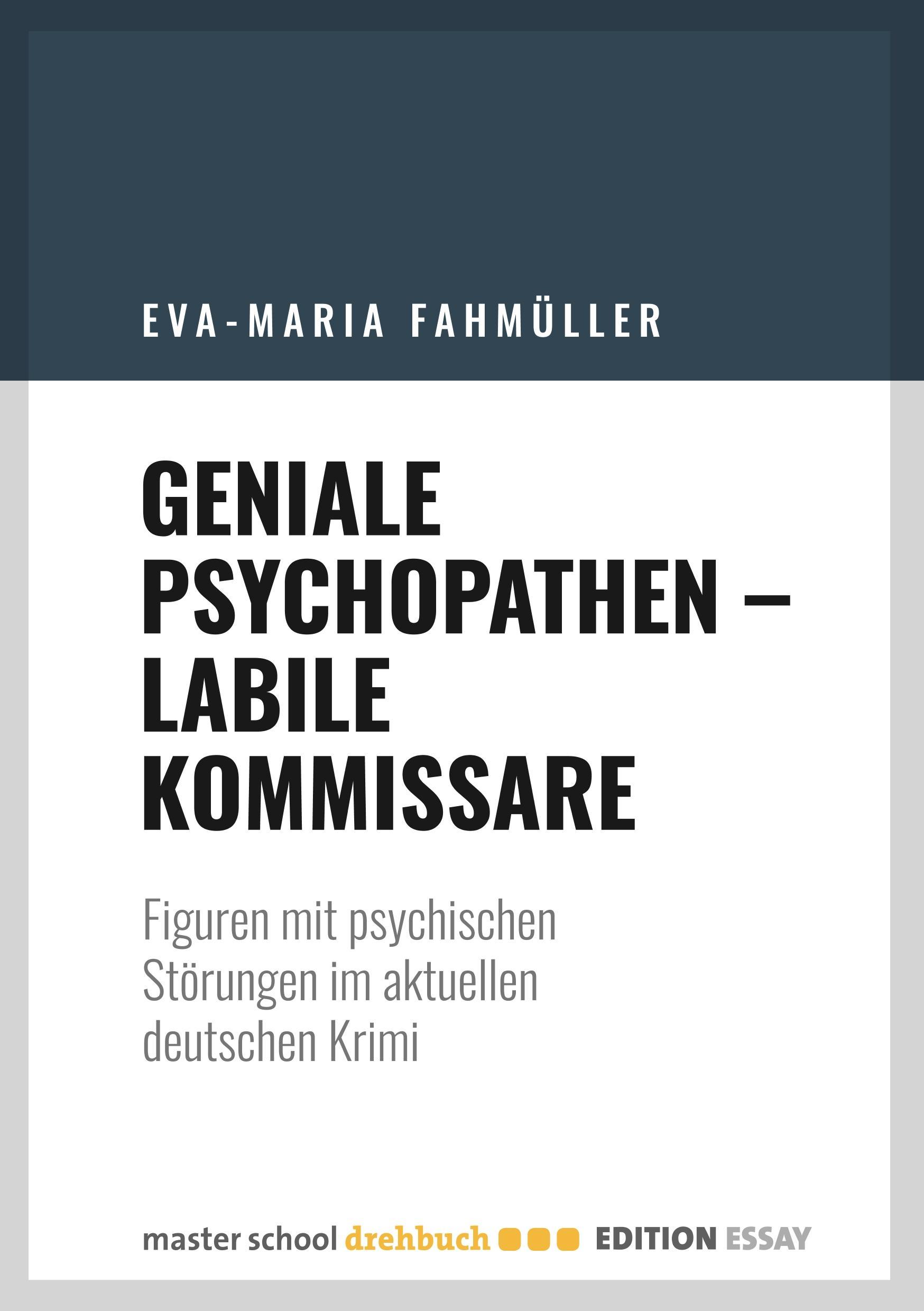 Vorderes Coverbild Geniale Psychopathen - labile Kommissare