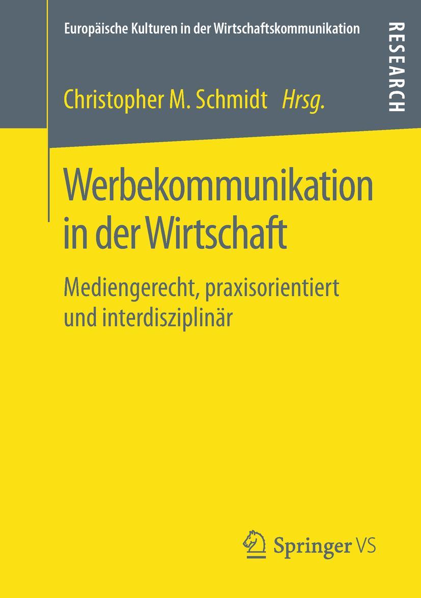 Vorderes Coverbild Werbekommunikation in der Wirtschaft