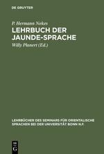 Vorderes Coverbild Lehrbuch der Jaunde-Sprache