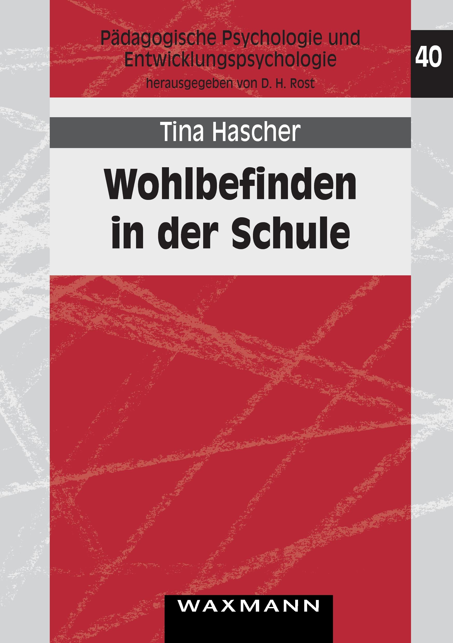 Vorderes Coverbild Wohlbefinden in der Schule