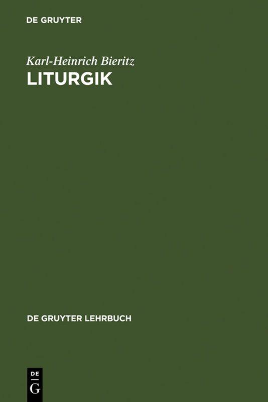 Vorderes Coverbild Liturgik