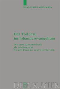 Vorderes Coverbild Der Tod Jesu im Johannesevangelium