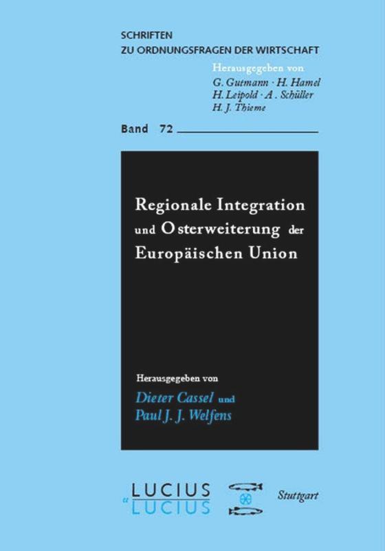 Vorderes Coverbild Regionale Integration und Osterweiterung der Europäischen Union