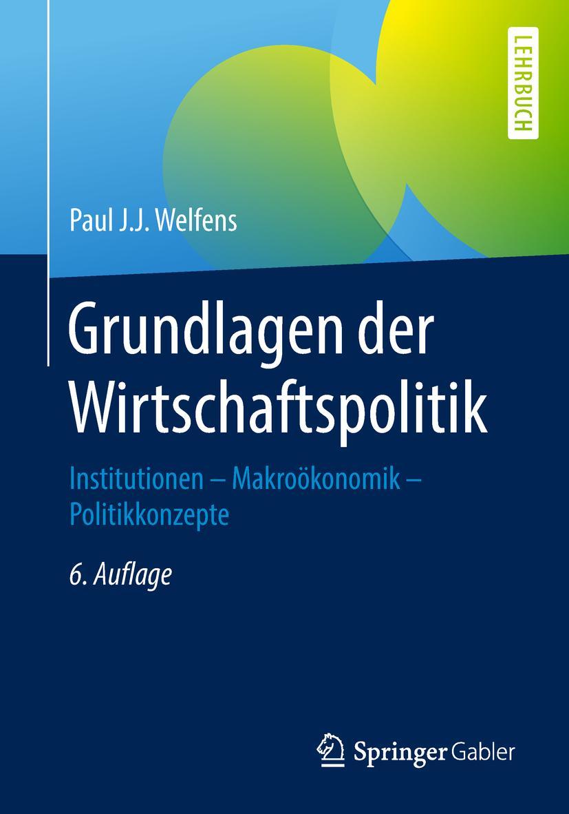 Vorderes Coverbild Grundlagen der Wirtschaftspolitik